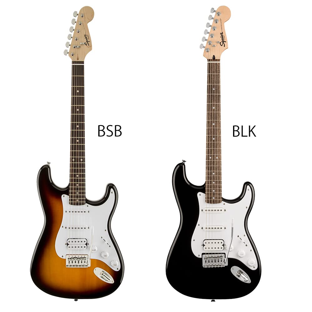 Squier Bullet Strat ストラトキャスター　エレキギター　黒 Amazon | Squier by Fender Bullet Stratocaster BLK エレキ